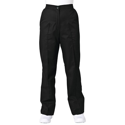Work in Style Anne Female Healthcare Trousers, Black, Size 46 Inch
