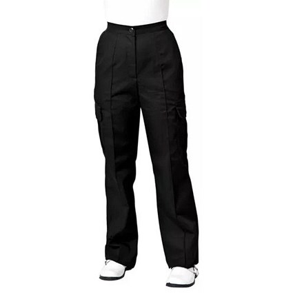Work in Style Nurses Cargo Trousers, Black, 46