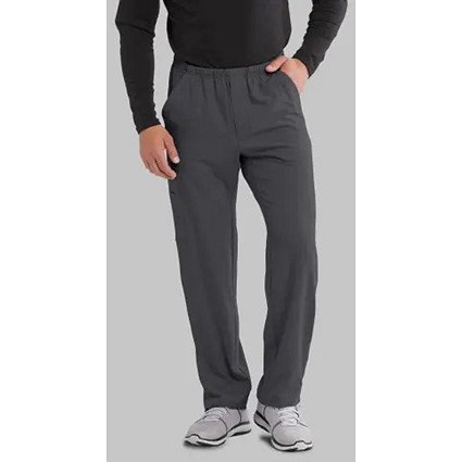 Skechers Structure Scrub Trousers, Pewter Grey, Large, Short Leg