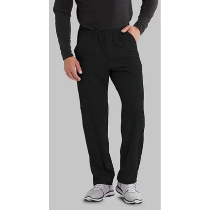 Skechers Structure Scrub Trousers, Black, XL, Tall Leg