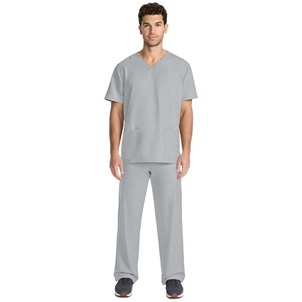 Cherokee Originals Ultra Female V-neck Scrub Top, Grey, Medium