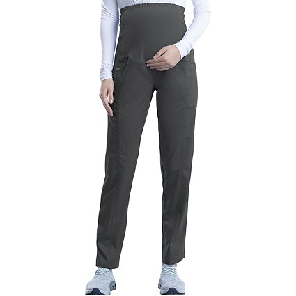 Cherokee WWE155 Revolution Maternity Trousers, Pewter, Size XS
