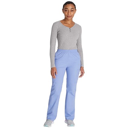 Dickies Signature Tapered Leg Scrub Pants, Ceil Blue, XL