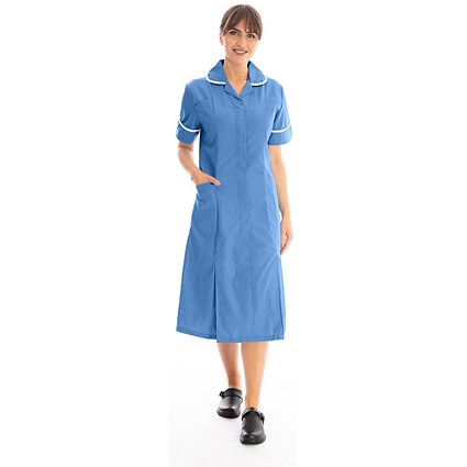 Work in Style Dvddr Nursing Dress, Hospital Blue & White, 32
