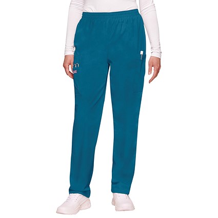 Cherokee CH4200 Elasticated Scrub Trousers, Caribbean Blue, Size XL