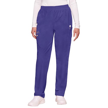 Cherokee CH4200 Elasticated Scrub Trousers, Grape, Size XL