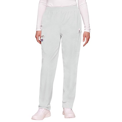 Cherokee CH4200 Elasticated Scrub Trousers, White, Size 4XL