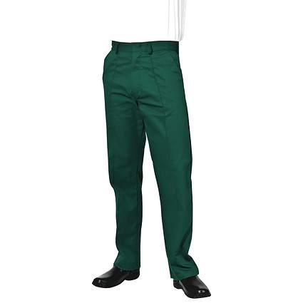 Work in Style MT037 Male Healthcare Trousers, Bottle Green, Size 40 Inch