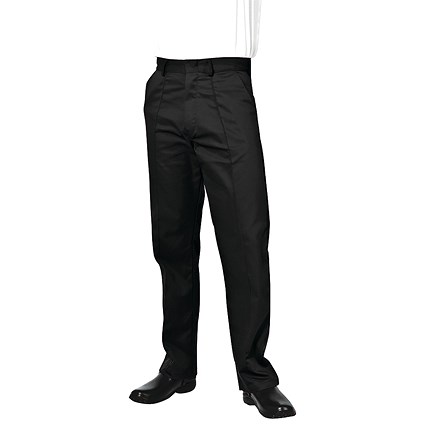 Work in Style MT037 Male Healthcare Trousers, Black, Size 36 Inch