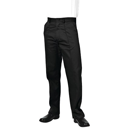Work in Style MT037 Male Healthcare Trousers, Black, Size 46 Inch