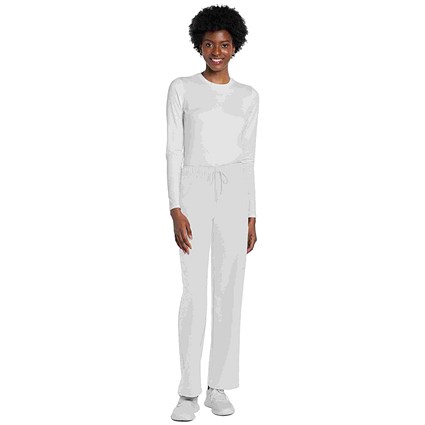 Cherokee Originals Ultra Unisex Scrub Trousers, White, 2XS
