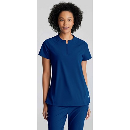 Barco One Flux Scrub Top, Indigo, XL