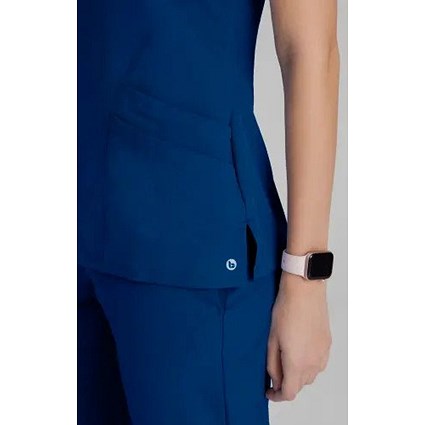 Barco One Pulse Scrub Top, Indigo, 3XL