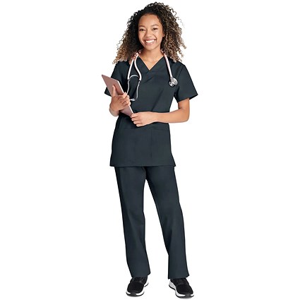 Cherokee Originals Unisex Medical Scrub Set, Pewter Grey, 5XL