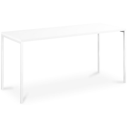 Albion Workstation 1200mm Wide, White Top, White Frame