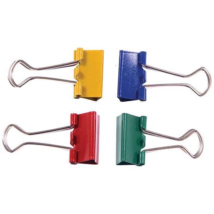 Foldback Clip 32mm Assorted (10 Pack) 23091