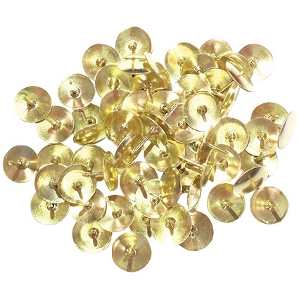 Brass Drawing Pins 11mm (1000 Pack) 34241
