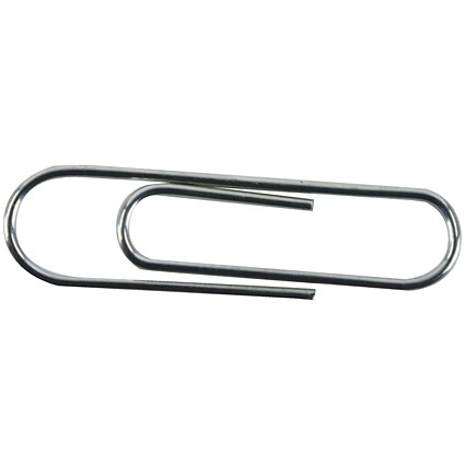 Paperclips Plain 51mm (1000 Pack) 33281