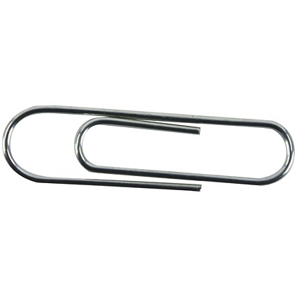 Paperclips Plain 51mm (1000 Pack) 33281 Paperclips Plain 51mm (1000 Pack) 33281