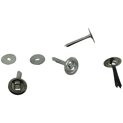 Paper Binders with Washers 32mm (Pack of 200) 36321 Paper Binders with Washers 32mm (Pack of 200) 36321