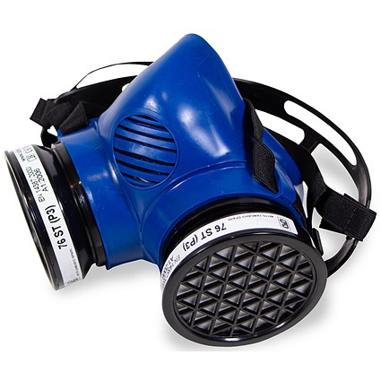 Beeswift Half Mask & P3 Filter Kit, Blue & Black