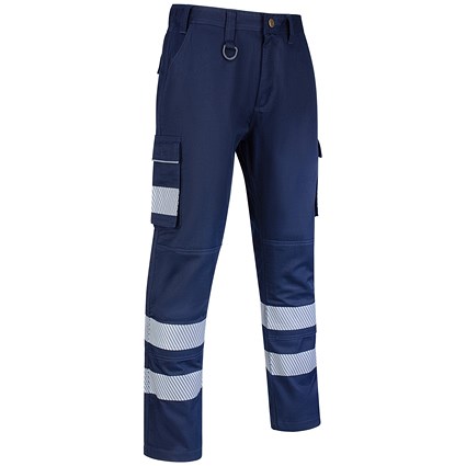 Guardian Safety Combat Trousers, Navy Blue, 30T