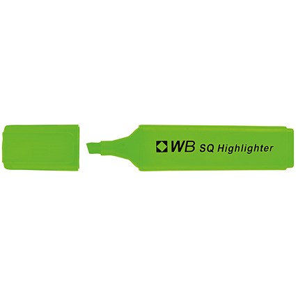 Green Hi-Glo Highlighter (Pack of 10)