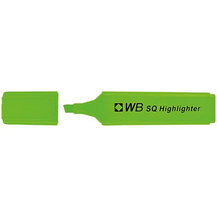 Green Hi-Glo Highlighter (Pack of 10)