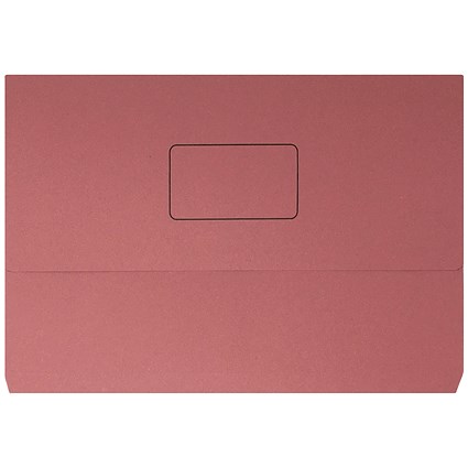 Everday Document Wallets, 220gsm, Foolscap, Pink, Pack of 50