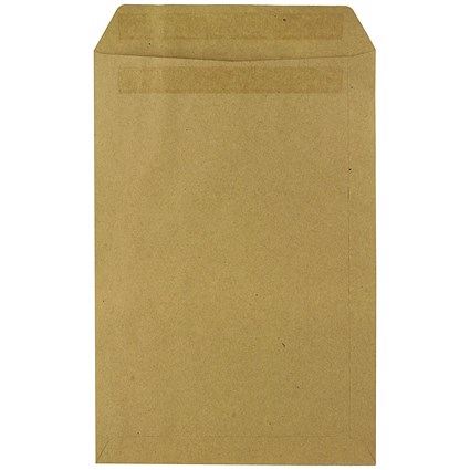 C4 Envelopes, Self Seal, 80gsm, Manilla, Pack of 250