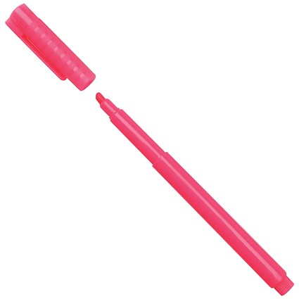 Pink Highlighter Pens (Pack of 10)