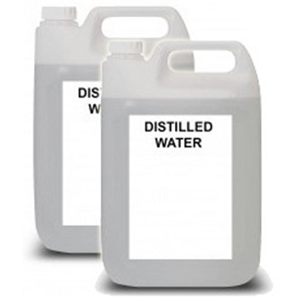 Deionised Water 2 x 5 Litre Bottles