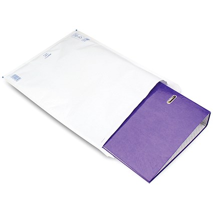 Bubble Lined Envelopes, Size 10 350x470mm, White, Pack of 50