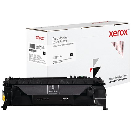 Xerox Everyday Replacement Toner Cartridge Black For HP W1106A 006R04525