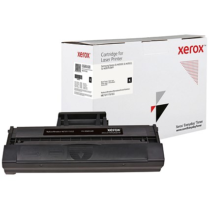 Xerox Everyday Replacement Toner Cart Black Compatible With Samsung MLT-D111S/ELS 006R04588