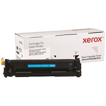 Xerox Everyday Replacement Toner Cartridge Cyan For HP CF541A 006R04177