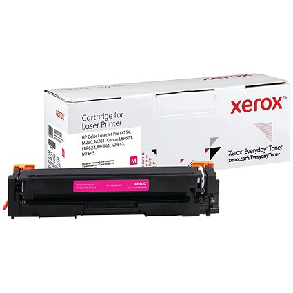 Xerox Everyday Replacement Toner Cartridge High Yield Magenta For HP CF543X 006R04183