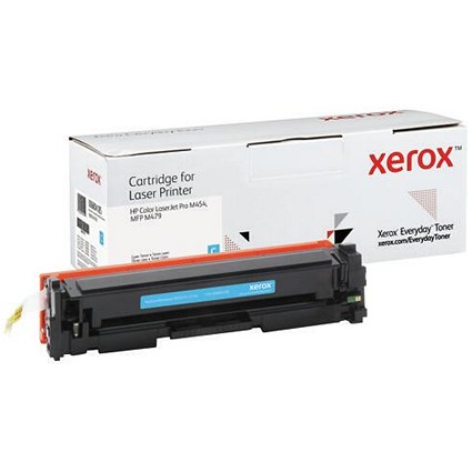 Xerox Everyday Replacement Toner Cartridge Cyan For HP W2031A 006R04185