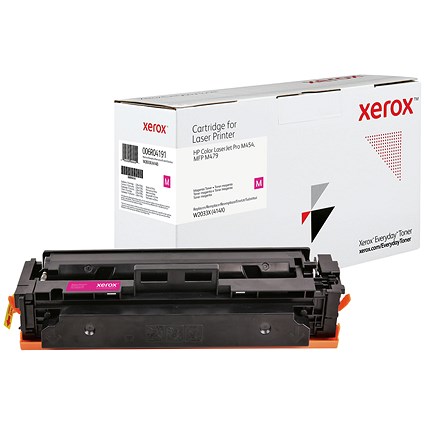 Xerox Everyday Replacement Toner Cartridge High Yield Magenta For HP W2033X 006R04191