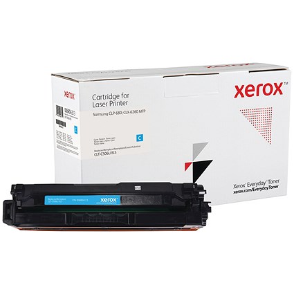 Xerox Everyday Remanufactured Toner High Yield Cyan Compatible With Samsung CLT-C506L 006R04312