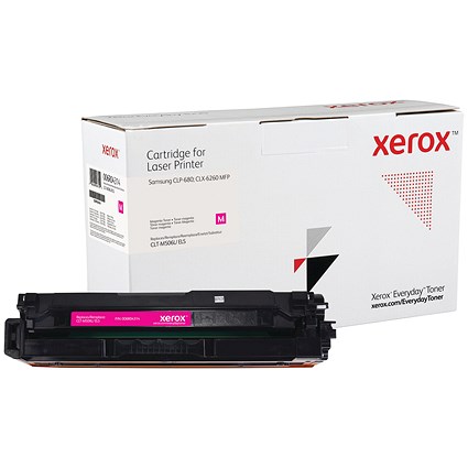 Xerox Everyday Remanufactured Toner High Yield Magenta Compatible With Samsung CLT-M506L 006R04314