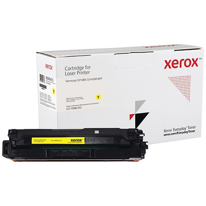 Xerox Everyday Remanufactured Toner High Yield Yellow Compatible With Samsung CLT-Y506L 006R04315