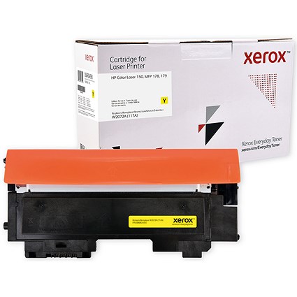 Xerox Everyday Replacement Toner Cartridge Yellow For HP W2072A 006R04593