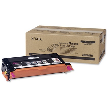 Xerox Phaser 6180 Magenta High Yield Laser Toner Cartridge
