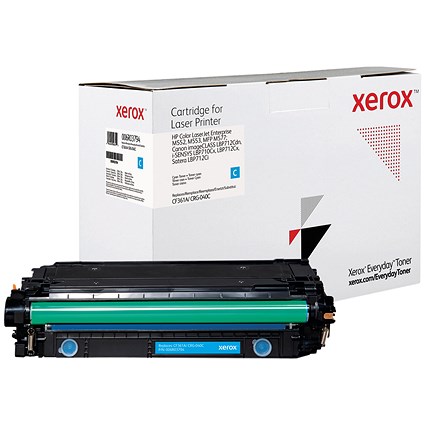 Xerox Everyday Replacement Toner Cartridge Cyan For HP CF361A 006R03794