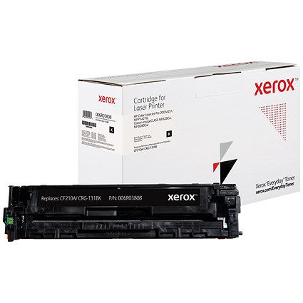 Xerox Everyday Replacement For CF210A/CRG-131BK Laser Toner Black 006R03808