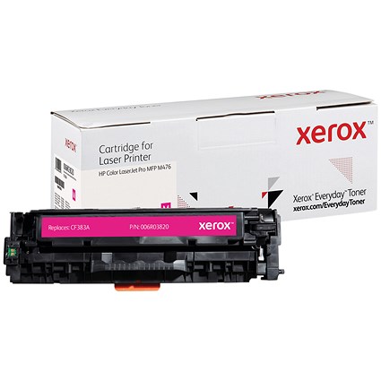 Xerox Everyday Replacement For CF383A Laser Toner Magenta 006R03820