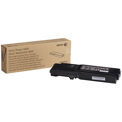 Xerox Phaser 6600 Black High Yield Toner Cartridge