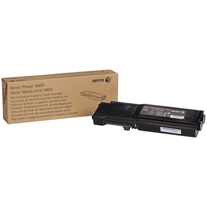 Xerox Phaser 6600 Black Laser Toner Cartridge