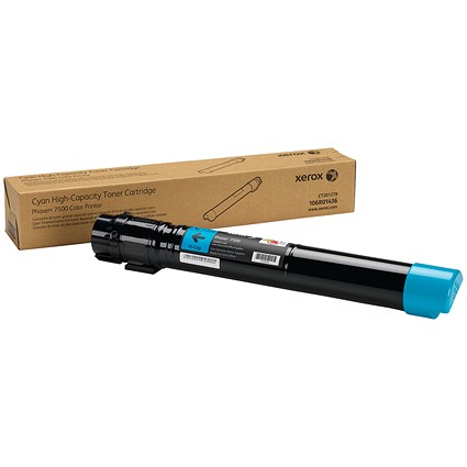 Xerox Phaser 7500 Cyan High Yield Laser Toner Cartridge